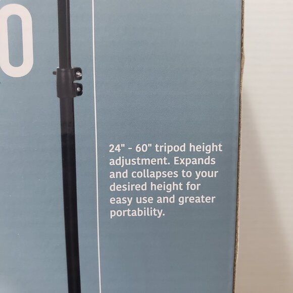 Merkury Innovations 60" Selfie Studio Tripod Bluetooth Remote Shutter New in Box - Picture 9 of 11